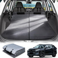 Portable Camping Bed for RAV4 Trunk, Foldable Sleeping Platform | Car Camping Essentials, Flocking Foam Car Mattress, Portable No-Inflation Travel Bed, Camping Beds for Adults, Trunk Use, Gray