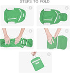 35L Foldable Waterproof Backpack For Outdoor Sports Travel Inside Wet Clothes Compartment Packable For Multiple
