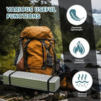 Ultralight Foam Sleeping Pad, Waterproof Closed Cell Foam Pad for Superior Insulation, Folding Sleeping Mat for Compact Storage, Foldable and Portable for Hiking and Camping