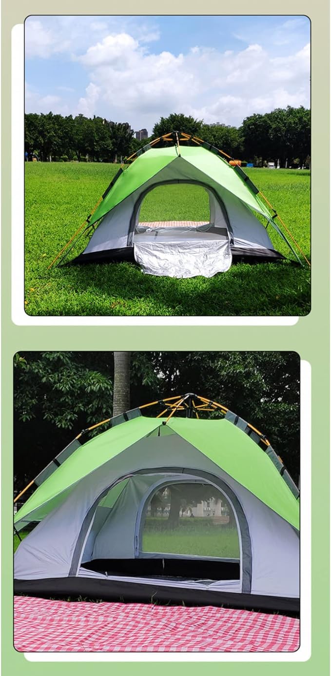 Travel Tent Outdoor Family Camping Tent Camping Hiking Foldable Folding Tent Double Decker Tent