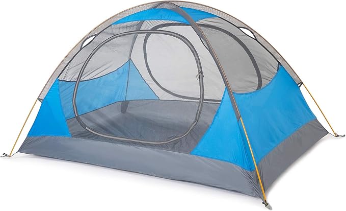 BISINNA 2/4 Person Camping Tent Lightweight Backpacking Tent Waterproof Windproof Two Doors Easy Setup Double Layer Outdoor Tents for Family Camping Hunting Hiking Mountaineering Travel