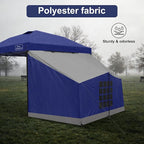 KAMPKEEPER Canopy Side Tent, Camping Canopy Tent for 10x10 Pop Up Canopies, Cube Tents, Gazebo Room Compatible with 10' Wide Canopies(Canopy Not Included)
