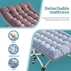 XXL Camping Cots 2 Pack Extra Large Sleeping cots with Comfortable Mattress Oversize Camping Bed for Adults Cots Include Carry Bag for Adults Portable Cot Easy to Set Up Indoor Outdoor Office Nap
