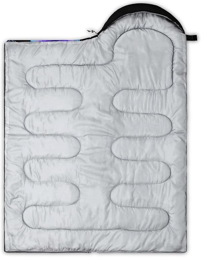 Kids Sleeping Bag for Boys Girls,Black Blue Butterfly-Lightweight Warm Portable Outdoor Indoor-Waterproof Cold Weather Resistant Sleeping Bag for Camping Hiking(Butterfly2)