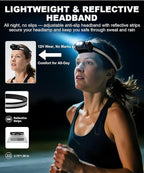 Rechargeable Headlamp 3PCS, High Lumens Bright Head Lamp Led with Motion Sensor, 4 Modes, Magnet, Detachable Flashlight & Headband for Adult,Running,Outdoor,Emergency,Hard Hat Light