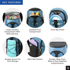 Titan by Arctic Zone Deep Freeze Backpack Cooler 24 Can