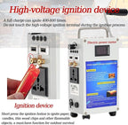 200W Outdoor Emergency Generator, Household Manual Generators,Portable Hand Crank Generator,110v /220v DC12V USB 5V Small Power Supply,for Emergency,Camping,Power Outages 27AH/200W