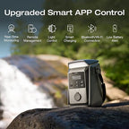 EF ECOFLOW TRAIL Plus 300 DC Portable Power Station, 288Wh Power Bank (80000mAh), 140W USB C Output, Solar Generator, for Outdoor Camping, Travel, and Emergency Power (No AC Outlet Included)
