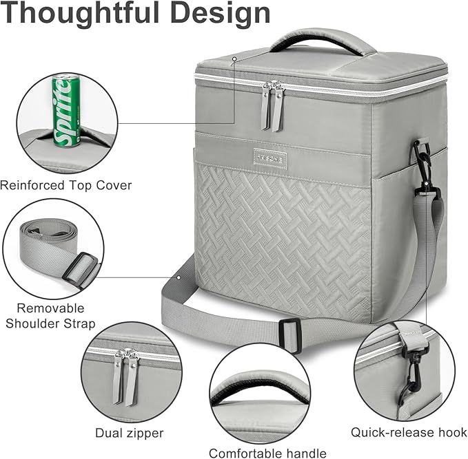 Backpack Coolers Insulated Leak Proof for Women Men, 35 Cans Large Capacity Waterproof Cooler Backpack, Soft Portable Cooler Bag for Beach Travel Camping Picnic Work