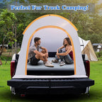 Camping Pickup Truck Bed Air Mattress Thicken Sleeping Pad for 5.5-5.8Ft Full-Size Short Truck Beds Outdoor Camping Car Travel(Grey)