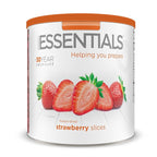 Emergency Essentials, Freeze-Dried Strawberry Slices, Bulk Freeze-Dried Fruit, 30-Year Shelf Life, 6.4-oz. Large Can
