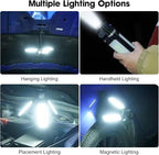 Rechargeable Lantern, Emergency Lights for Home Power Failure, Built-in 3000mAh Power Bank, 300LM, 5 Light Modes, IPX4 Waterproof for Hurricane Emergency, Outages, Camping Gear