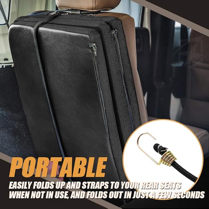 Xprite Sleeping Mattress Portable Outdoor Camping Pad Bed Platform Compatible with 2007-2018 Jeep Wrangler JKU, NitePad Sand Premium 1.5-inch Thick Trunk Cushion