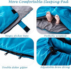 Tuphen Double Sleeping Bag, Sleeping Bag with 2 Pillows, Queen Size XL Bag for 2 People, Cold Warm Weather- 3 Seasons, Waterproof Adults for Camping, Backpacking or Hiking