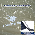 7.2 × 4 × 4 Feet Single Backpack Tent, Waterproof Camping and Hiking Tent can be Used by One Person, Light and Durable