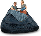 Kelty Tru.Comfort Doublewide 20 Degree Sleeping Bag – Two Person Synthetic Camping Sleeping Bag for Couples & Family Camping
