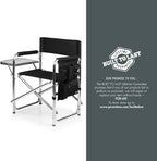 Picnic TIME NFL Unisex-Adult NFL Sports Chair with Side Table, Beach Chair, Camp Chair for Adults