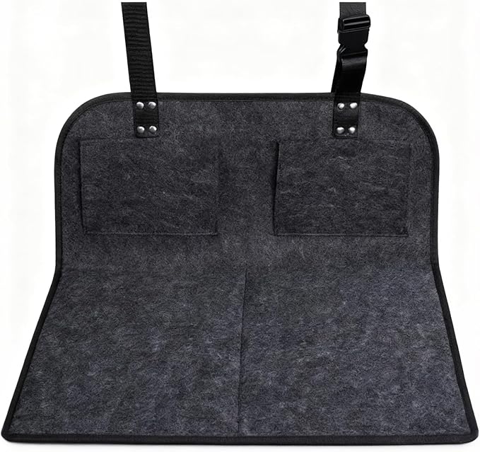 Car Camping Essentials Rear Seat Mattress Extension Plate, Car Back Seat Extender，Portable Mattress for Sleeping Increase Travel Trunk Space Bed Space for Most Cars, SUV, Model Y/3 (Black)