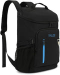 Kalesi Cooler Backpack 36 Cans Lightweight Insulated Backpack Cooler Leak-Proof Travel Camping Lunch Backpack Outdoor Cutlery Backpack for Men and Women
