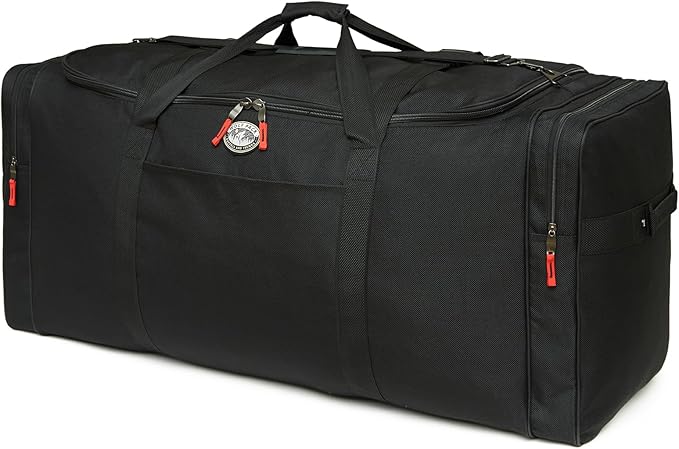 Camp 1800 Denier Heavy Duty Soft Trunk With Shoulder Straps Great For Kids Going to Sleep Away Camp