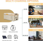 Alpicool KM15 Portable Freezer, 12 Volt Car Refrigerator, 17 Quart (15.9 Liter) Fast Cooling Fridge, 12/24V DC and 100-240V AC for Outdoor, Camping, RV, Truck