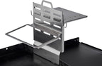 Chef Master Steam Pan Insert & Adjustable Griddle Shelf Set – Organizer & Condiment Holder for Utensils, Ingredients & BBQ Cooking - Grill Accessories for Outdoor Grill - 90260 & 90316