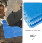 GANAZONO Outdoor Waterproof Seat Cushions 8-Pack Lightweight Portable Foam Mats for Camping Hiking Beach Picnics and Concerts