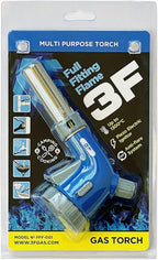 3F Culinary Professional Torch + 4 Butane Canisters Included Cooking Torch Baking Searing Campfires Charcoal Grills Camping Butane Fuel