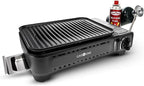 GasOne Propane or Butane Grill Stove GS-2400P Dual Fuel Portable Camping Grill Gas Stove with Carrying Case