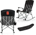 Picnic TIME NCAA Unisex-Adult NCAA Outdoor Rocking Camp Chair, XL Heavy Duty Camping Chair for Adults