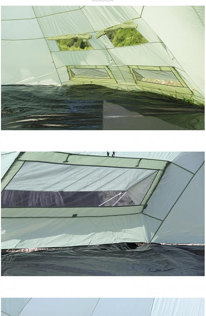 travel tent Oversized Tent Group Outing Family Party Travel Windproof Camping Outdoor Beach Tower Tent