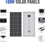 ECO-WORTHY 400W Solar Deep Well Pump Kit, 140W Submersible Well Pump with MPPT Controller, Powered by 4ps100W Solar Panels for Off-Grid Home Use, Farm and Ranch Deep Well Water Supply
