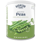 Augason Farms Freeze-Dried Peas Emergency Food Supply, 30 Servings, 30 Year Shelf Life, Great for Cooking, Side Dishes, and Snacks - Dehydrated Meals, Survival Food Camping Essentials Can