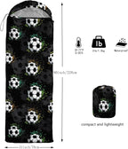 AILONEN Cartoon Car Sleeping Bags,Lightweight & Waterproof,3 Season Warm & Cool Weather,Cute Stars Printed Vehicles Transportation Sleeping Bags for Boys,Kids,Adults Travelling,Outdoors