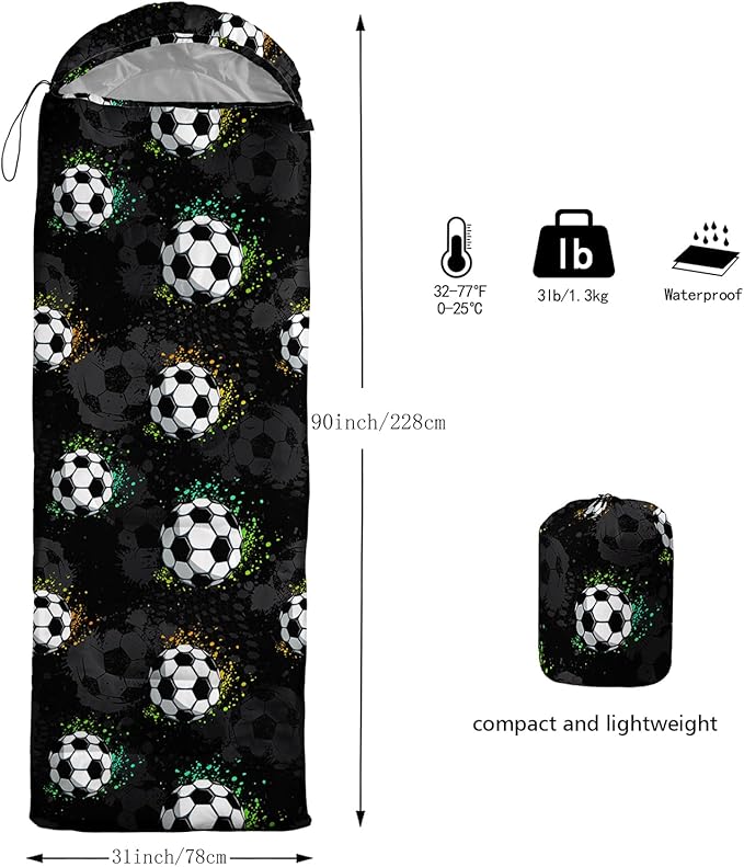 AILONEN Cartoon Car Sleeping Bags,Lightweight & Waterproof,3 Season Warm & Cool Weather,Cute Stars Printed Vehicles Transportation Sleeping Bags for Boys,Kids,Adults Travelling,Outdoors