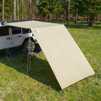 JOYTUTUS Awning Wall Universal Multi-Side for 8.2FT x 8.5FT, Waterproof Ripstop UV-Resistant Extension for Privacy & Sun Shade