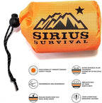 Sirius 3-72 Hour Survival Kit & Emergency Preparedness - Food, Water & Shelter for 72 Hours - 5 Year Shelf Life - Food & Water Rations