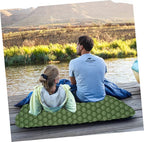 Backpacking Air Mattress Inflatable Tent Pad Waterproof Sleeping Cushion Compact Camping Pillow for Hiking Family Camping
