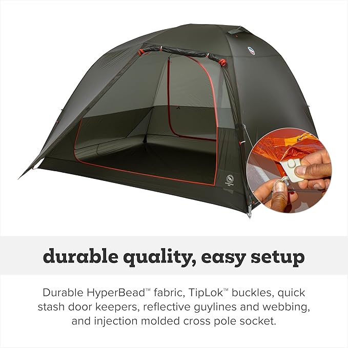 Big Agnes Copper Spur UL - Backpacking Tent for Camping, 3 Season, Ultralight, Waterproof, Anodized Poles