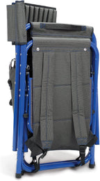 Picnic TIME NFL Unisex-Adult NFL Fusion Camping Chair with Side Table and Soft Cooler, Beach Chair for Adults, Lawn Chair