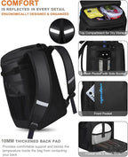 Capolo Cooler Backpack Insulated Waterproof for Women Men,36/45 Cans Lunch Backpack Coolers Leak Proof Soft Cooler Bag Ice Chest for Camping Beach