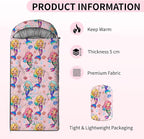 Camping Sleeping Bags, Lightweight Waterproof Sleeping Bag and Compact with Compression Sack for Outdoor