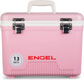 ENGEL 13qt Leak-Proof, Air Tight, Drybox Cooler and Small Hard Shell Lunchbox for Men and Women