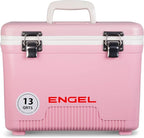 ENGEL 13qt Leak-Proof, Air Tight, Drybox Cooler and Small Hard Shell Lunchbox for Men and Women