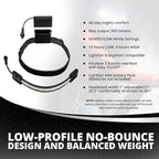 | LED Headlamp, 300 to 500 Lumens, Spot Light Mode and Red Light Modes Available On Select Models - Perfect for Camping Running Biking Fishing Construction