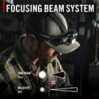 Coast® XPH34R 2700 Lumen USB-C Rechargeable-Dual Power LED Headlamp withPURE Beam® Twist Focus™ and Magnetic Base