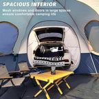 UNP SUV Dome Tent for Camping, Outdoor 6 Person Car Camping Tent, Easy Set Up SUV Tailgate Tent with Rainfly 10' x 10' Vehicle Camping Tent | for Camping, Outdoor, Car Camping Tent, Easy Set Up, SUV Tailgate Tent, with Rainfly