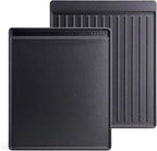 Criditpid Grill Replacement Parts for Broil King Crown & Signet Series, 15” x 12.8” 2-in-1 Reversible Pre-Seasoned Cast Iron Cooking Griddle for Gas Stove, Electric, Charcoal, Propane, Gas Grill
