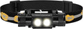 Sofirn H25L Rechargeable LED Headlamp High CRI 90+, 5000K Neutral White Work Light, USB-C Rechargeable, Dual Beam Floodlight, IPX6 Waterproof Aluminum Head Light for Electrician, Repairing, Camping