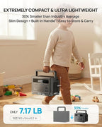 2026 Portable Power Station 350W, 288Wh LiFePO4 Battery Backup, Power Bnak with AC Outlet 110V/ 700W Surge, Solar Generator Fast Charging for Camping Essentials, Hurricane Emergency, Home, Road Trips
